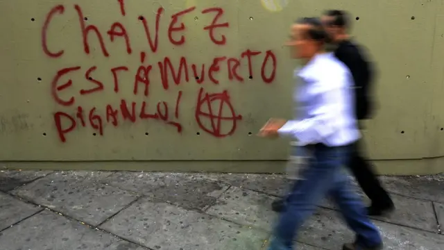 Grafiti en las calles de Caracas