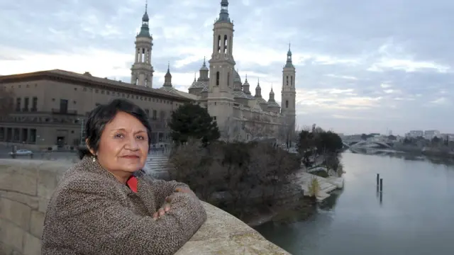 Antonieta Noli, una de las representantes que participan en la Conferencia Internacional del Agua.