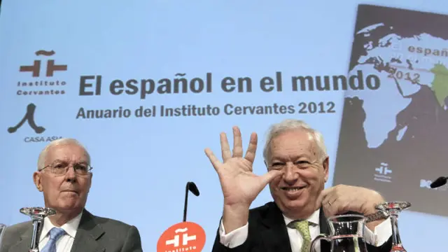 Víctor García de la Concha y José Manuel García-Margallo