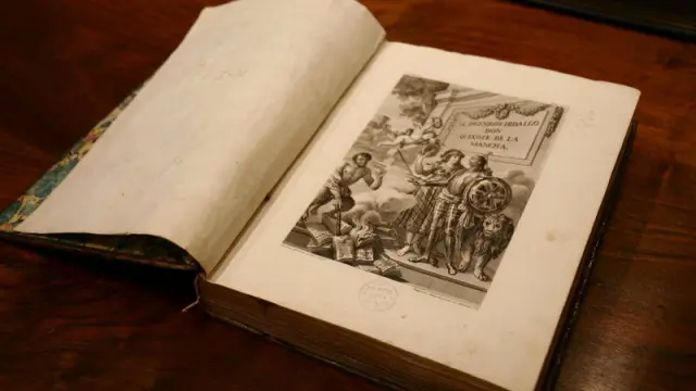 Edición ilustrada del Quijote de Ibarra, de 1780