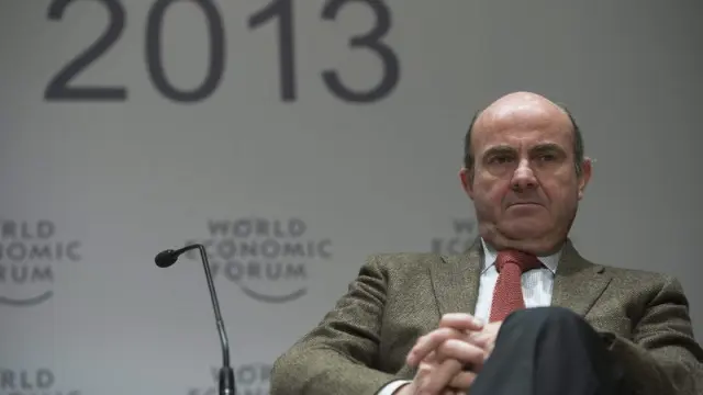 El Ministro de Economía, Luis De Guindos