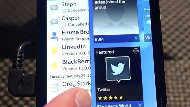 BlackBerry se renueva con un nuevo sistema operativo y nuevos dispositivos