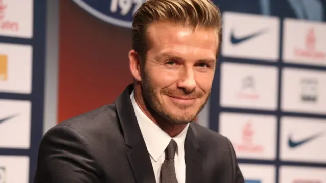 El inglés David Beckham en una foto de archivo