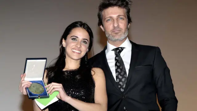 Macarena García recibió el premio de actriz revelación por 'Blancanieves'
