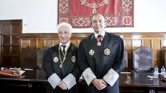 Fernando García Vicente y Rafael Soteras han recibido sendas condecoraciones