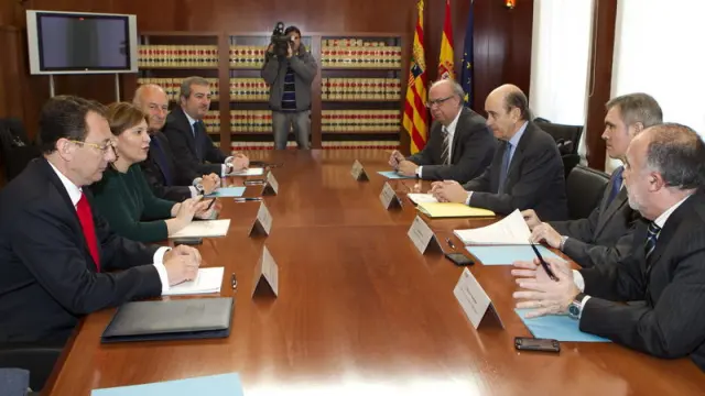 Reunión en Teruel de los consejeros de Aragón y Valencia