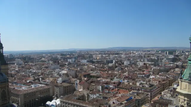 Vista general de Zaragoza