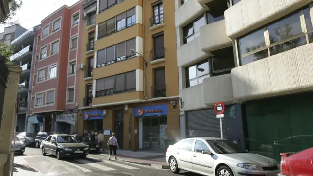 Un bloque de viviendas, en Zaragoza