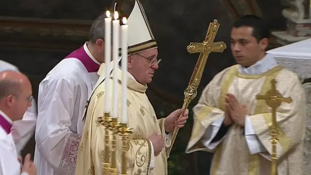 El Papa Francisco acude a rezar a la Basílica de Santa María La Mayor