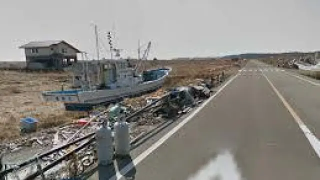 Namie está en el perímetro de 20 kilométros de seguridad en torno a Fukushima