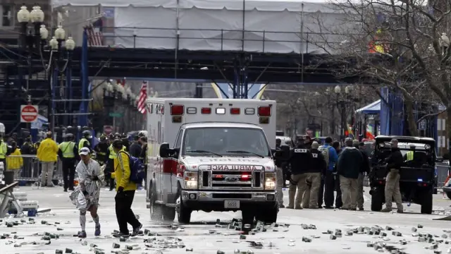 Explosiones en Boston en la línea de meta de la Maratón de la ciudad