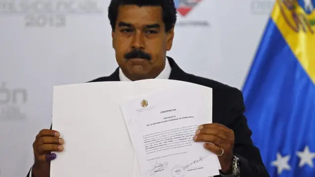 Maduro, proclamado presidente de Venezuela