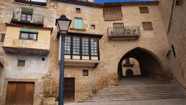 Calaceite, uno de los pueblos más bonitos de España.