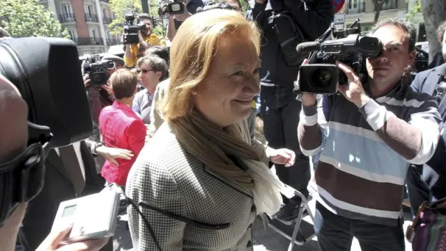 La presidenta del Gobierno de Aragón, Luisa Fernanda Rudi