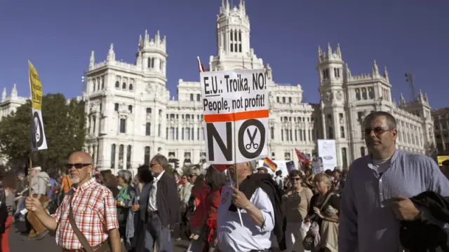 Manifestación de Marea Ciudadana en Madrid