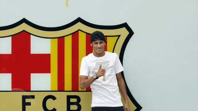 Neymar llega a Barcelona