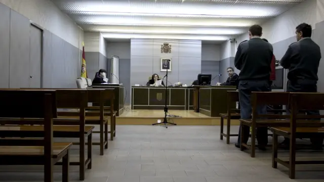 Imagen de archivo de un juicio en Zaragoza