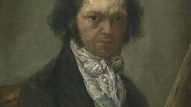 Autorretrato de Goya en el Museo del Prado