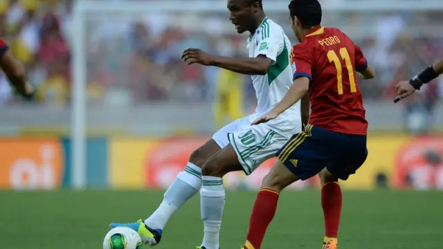 Imágenes del partido Nigeria - España de la Copa Confederaciones