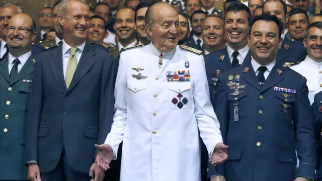El rey Juan Carlos preside el acto de clausura