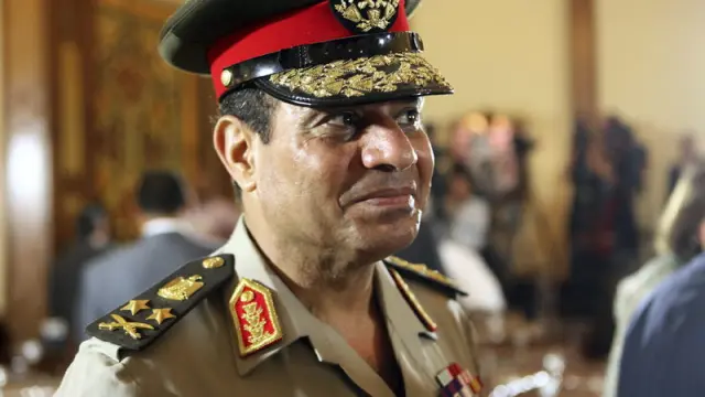 El jefe del Ejército, Abdelfatá al Sisi, en una imagen de archivo.