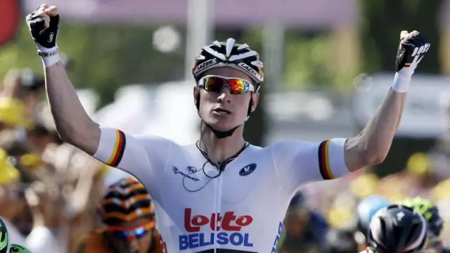 Esta es la quinta victoria del alemán en una etapa del Tour.