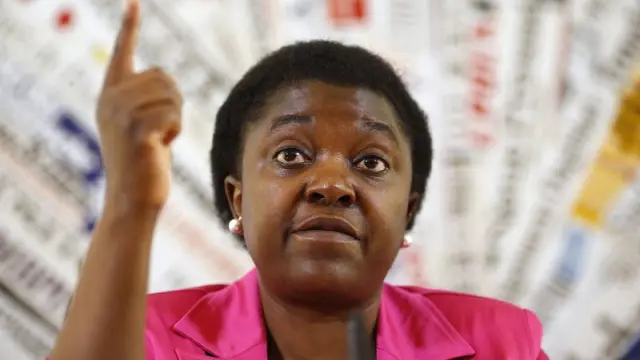 La ministra de Integración Cécile Kyenge
