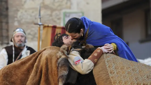 Isabel besa a Diego, en la pasada edición
