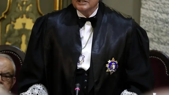 El fiscal general del Estado, Eduardo Torres-Dulce, durante la apertura del Año Judicial.