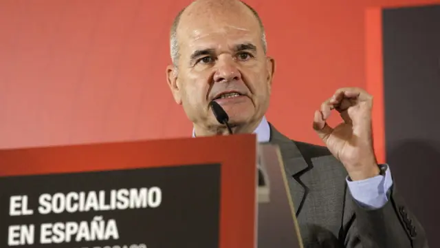 El  expresidente del PSOE y de la Junta de Andalucía Manuel Chaves