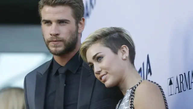 Miley Cyrus y Liam Hemsworth, en una imagen de archivo.