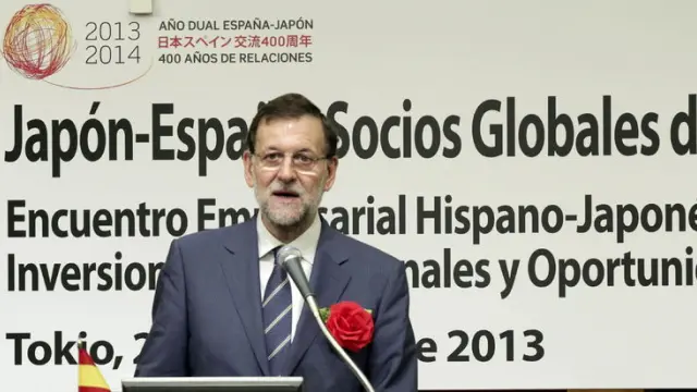 Mariano Rajoy, en Tokio