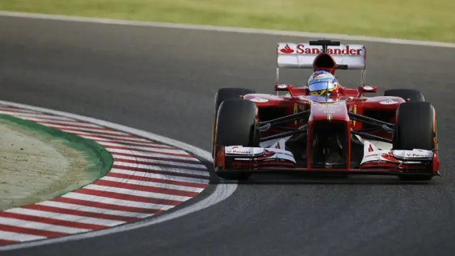 Fernando Alonso, en Japón