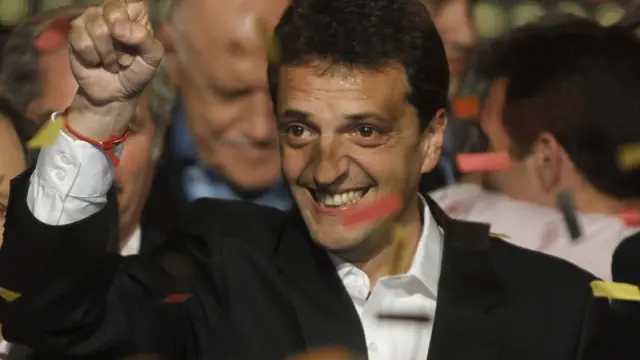 Sergio Massa, principal opositor de Cristina