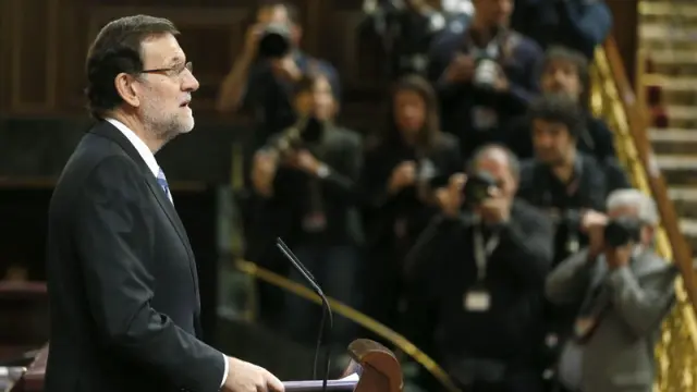 Mariano Rajoy, en una foto de archivo en el Congreso.