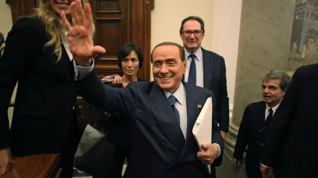 El exprimer ministro italiano Silvio Berlusconi