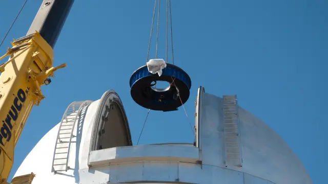 El nuevo telescopio es la pieza más compleja del Observatorio.