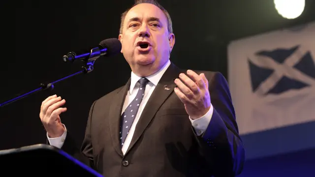 El exministro principal escocés, el nacionalista Alex Salmond.