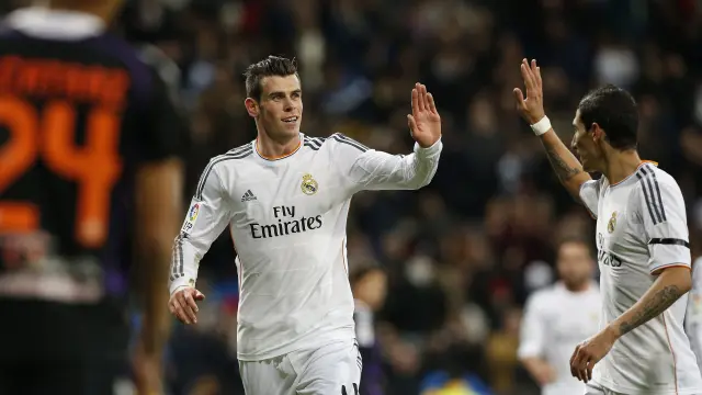 Di María felicita a Bale tras su 'hat trick'