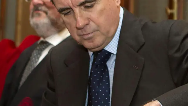 Jaume Matas en la Audiencia Provincial, en una foto de archivo.