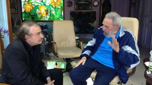 Castro y Ramonet se encontraron el pasado viernes en La Habana