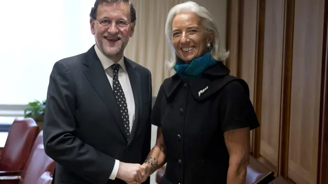 Rajoy se ha reunido con Lagarde en EE. UU.