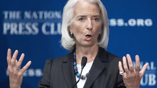 Lagarde, directora gerente del FMI