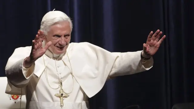 Benedicto XVI en una imagen de archivo