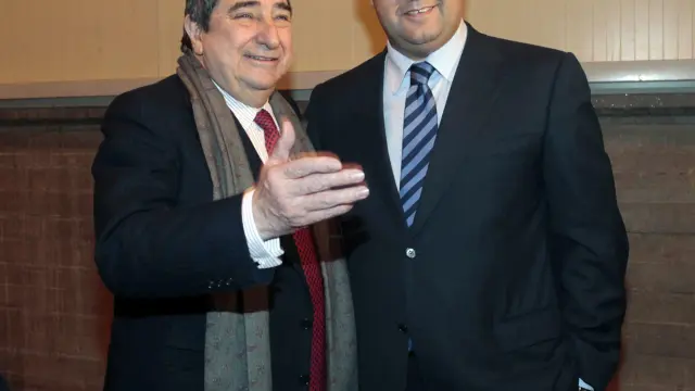 Lendoiro con Tino Fernández, nuevo presidente del Deportivo