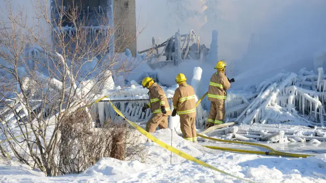 Incendio residencia Toronto