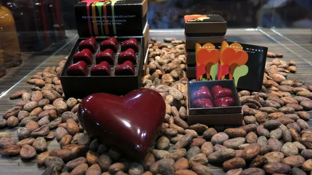 Originales creaciones en el Salón del Chocolate de Bruselas