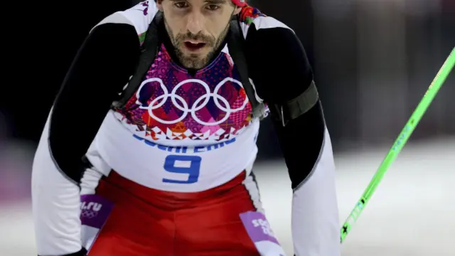 Víctor Lobo, tras competir ayer en Sochi