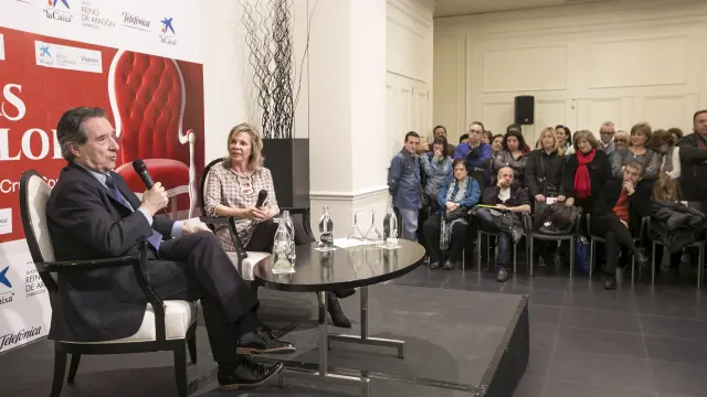 Imagen de la charla celebrada en Zaragoza