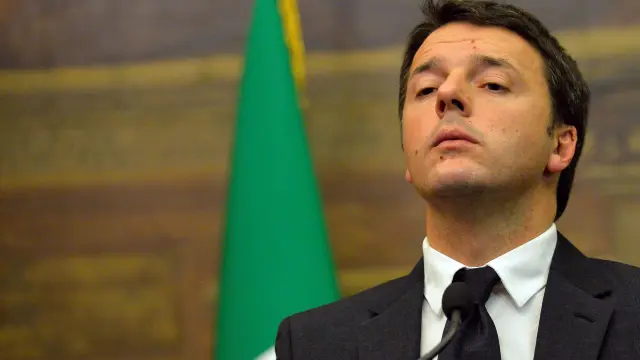El líder del Partido Demócrata, Matteo Renzi